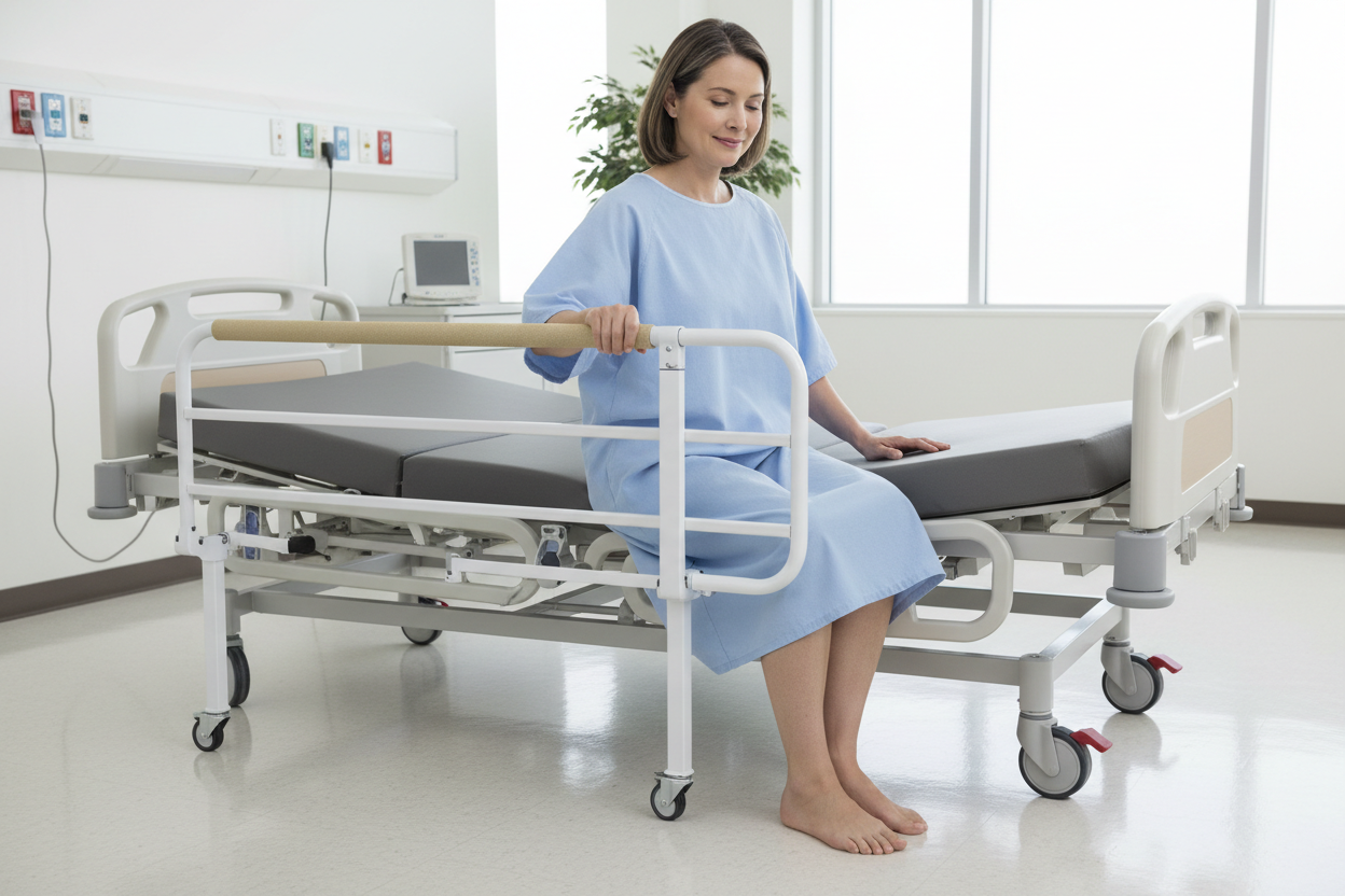 Installed on Hospital Bed