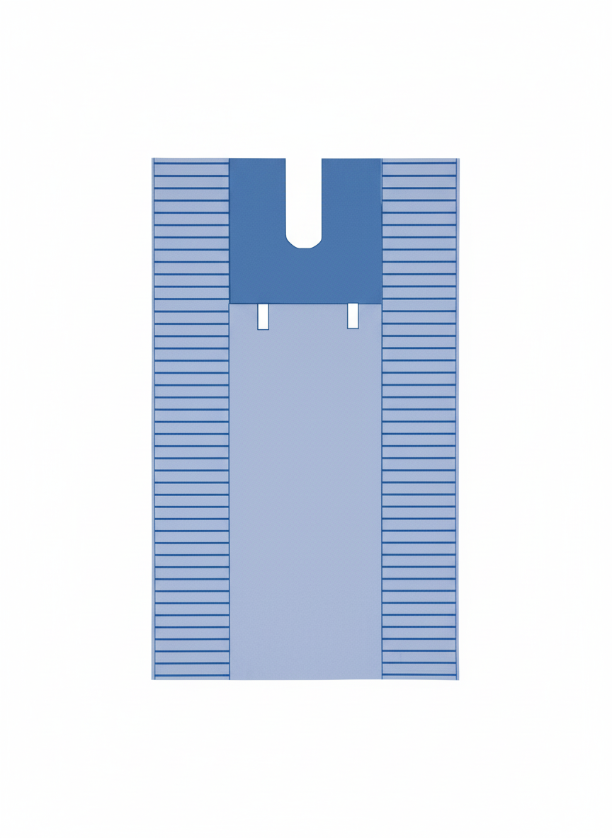 Medline Shoulder Surgical Drape Pack II - Sterile Adhesive Split Drapes for Orthopedic & Shoulder Procedures