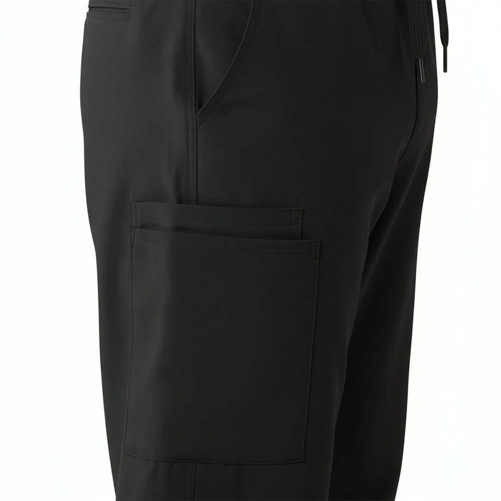 Close-up of cargo pocket detail