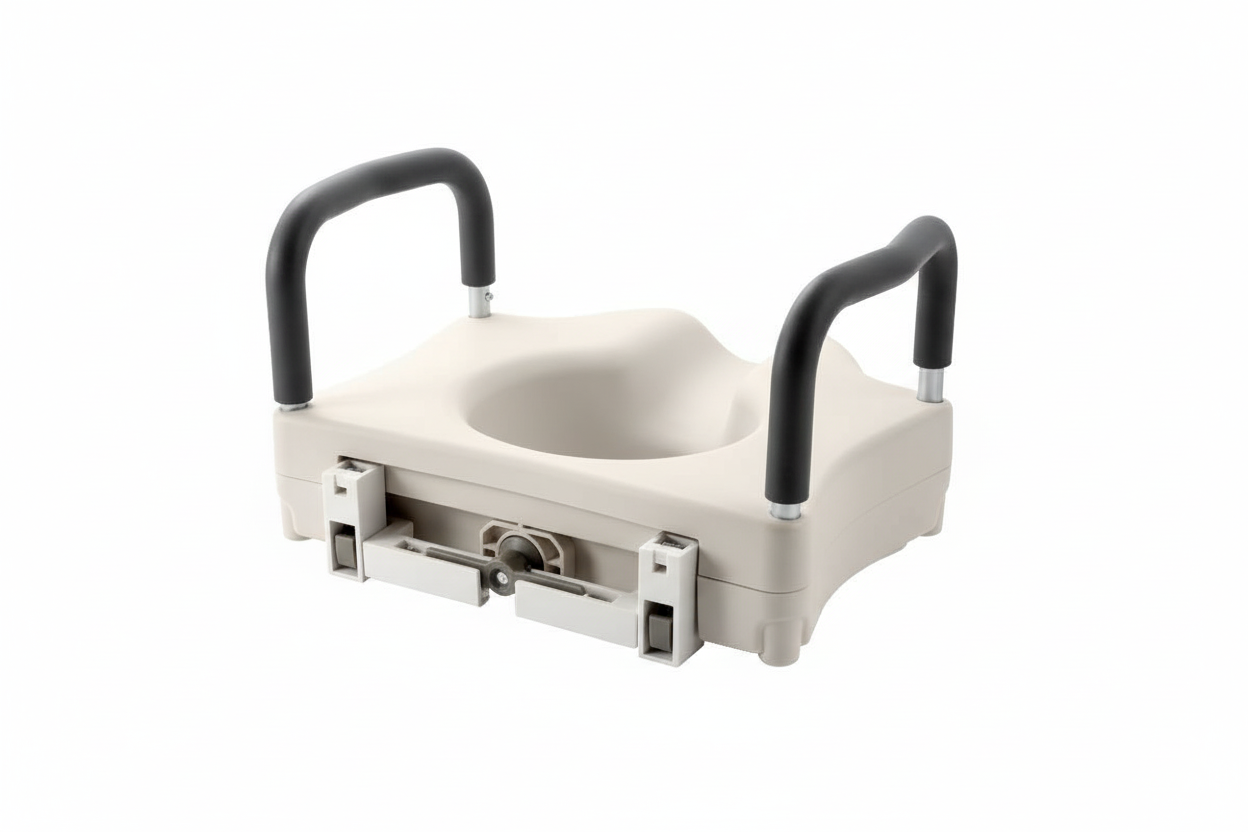 Rear View with Locking Mechanism