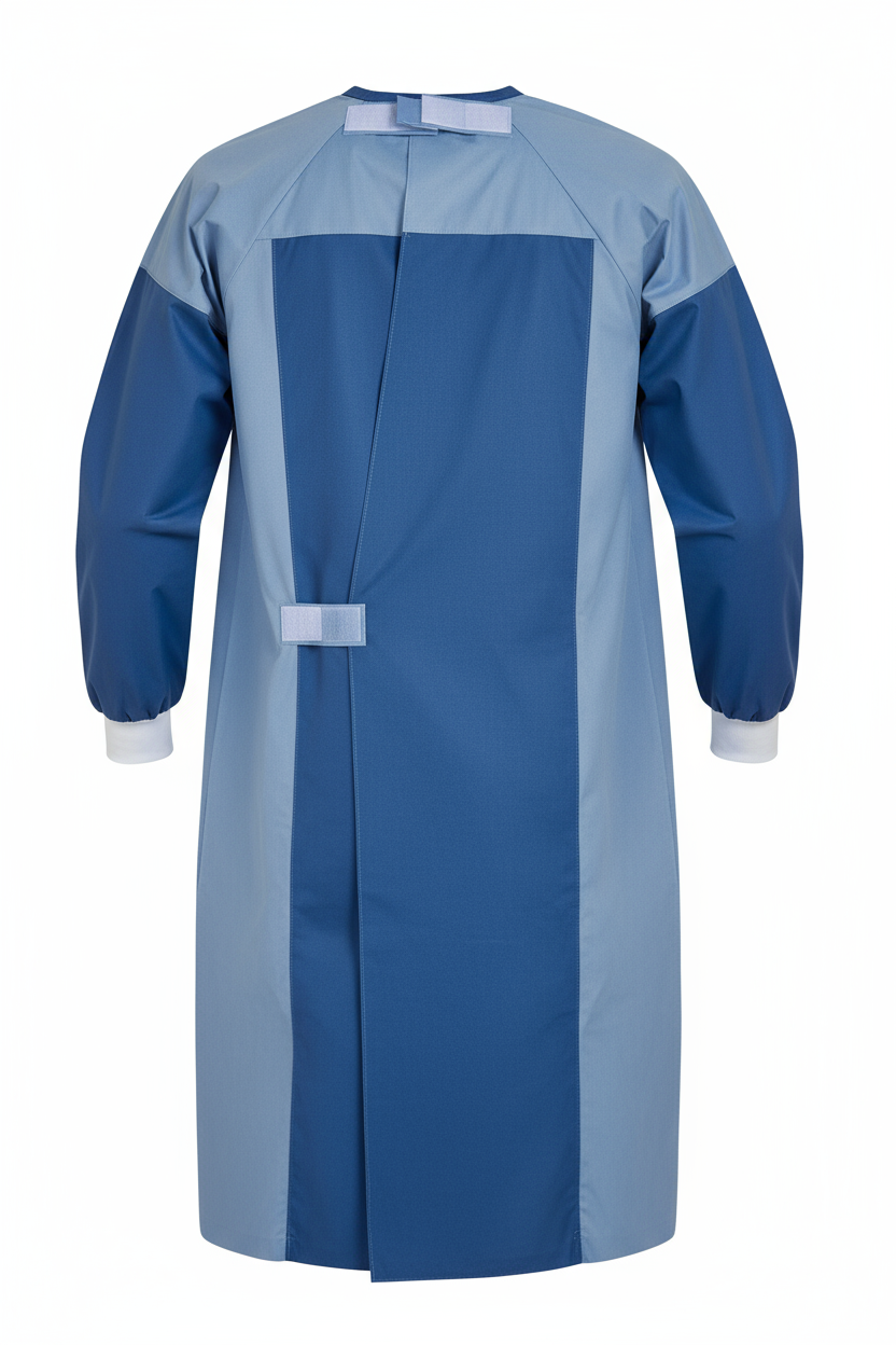 Back view showing hook and loop closure