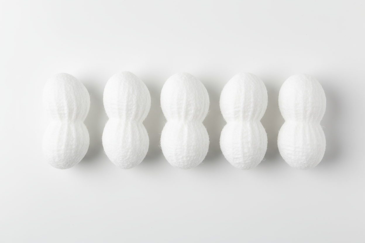 Five Peanut Sponges Package Contents