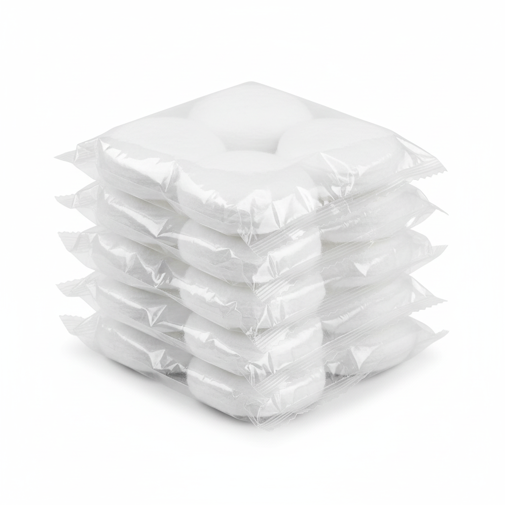 Individually wrapped sterile packaging detail