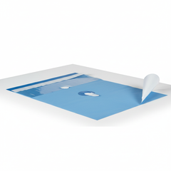 Adhesive strip side view