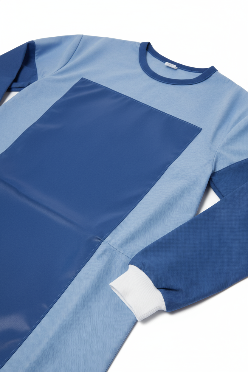 Fabric detail and reinforcement close-up