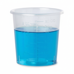 Medicine Cup with Liquid