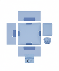 Complete pack contents layout