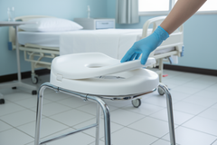 Guardian Commode Seat Installed