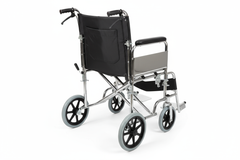 Rear view showing backrest and handles