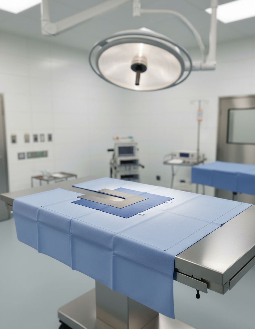 Overhead layout view