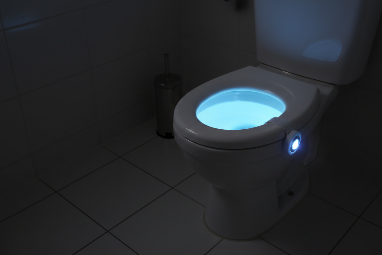 LED Safety Light Illuminated