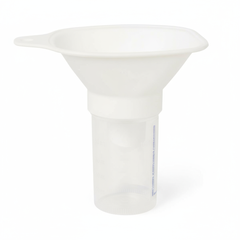 Close-up funnel detail