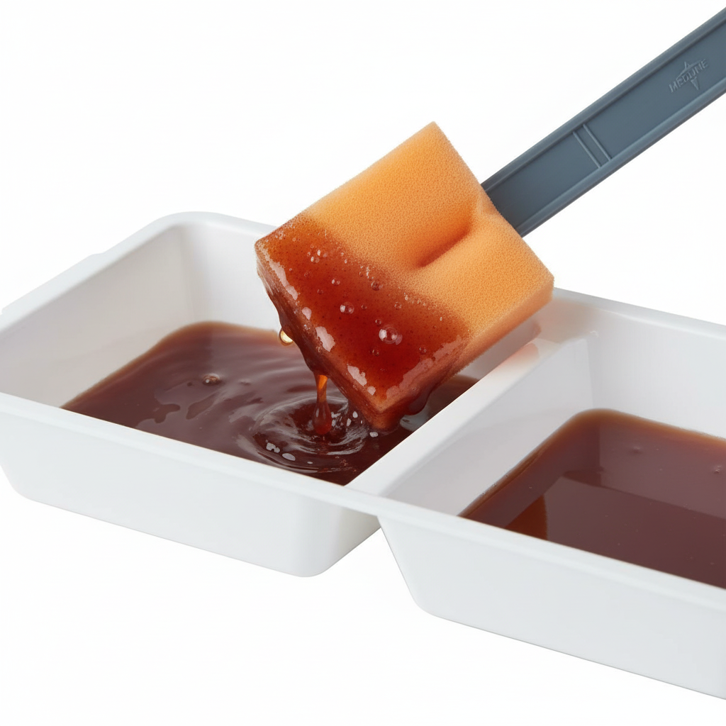 Sponge applicator detail