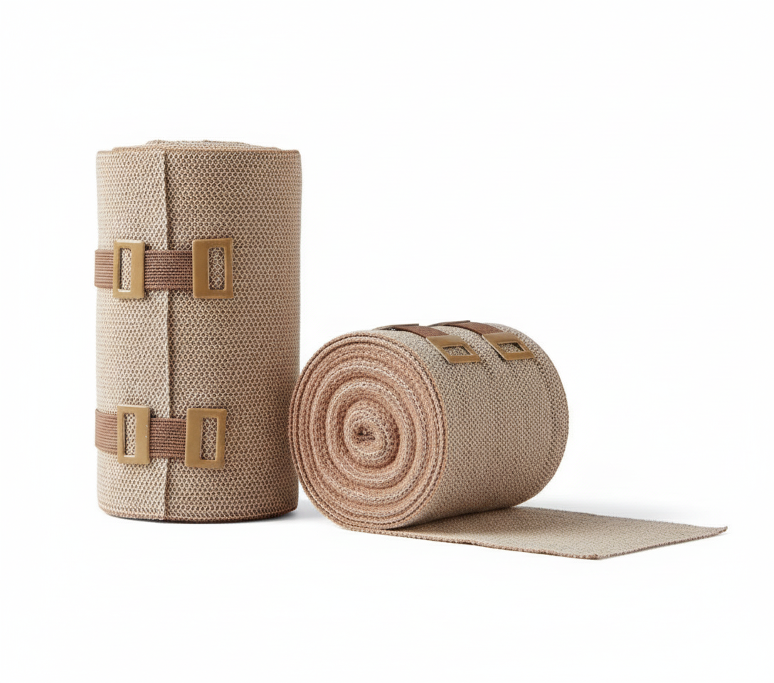 Back Stretch Wraps Firm-Wrap Short Stretch Compression Bandage | 100% Cotton Medical ...