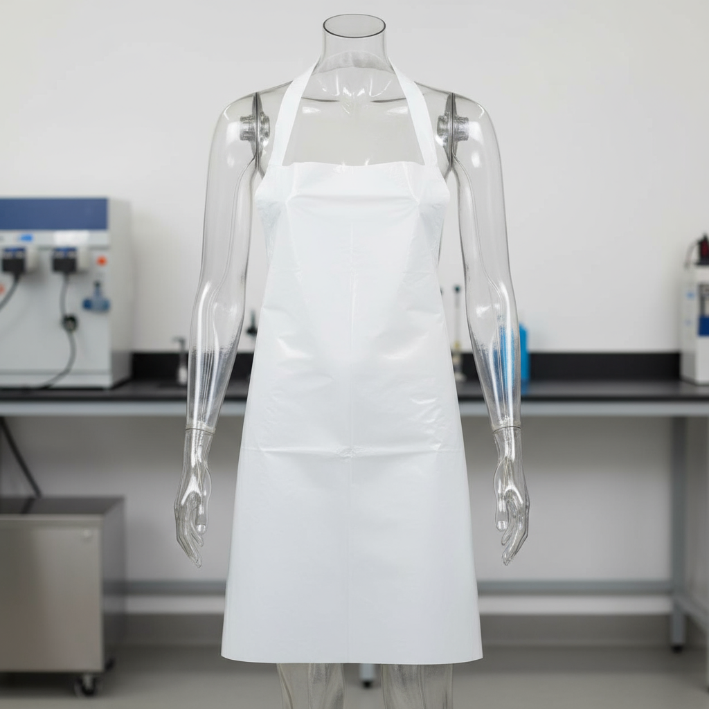 Apron shown on mannequin