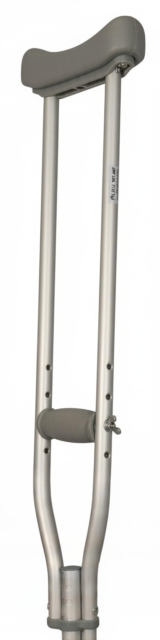 Close-up of underarm pad and hand grip comfort features