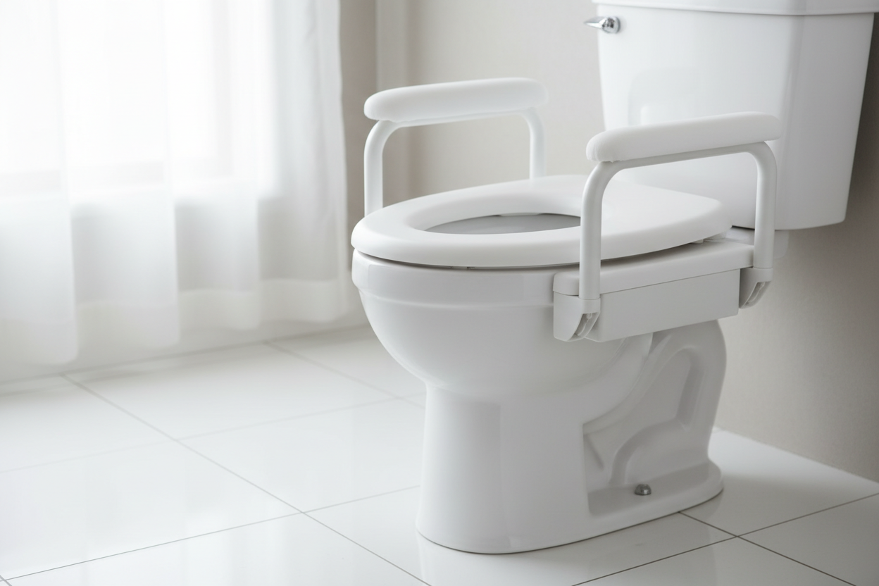 Toilet Riser Side Installation View