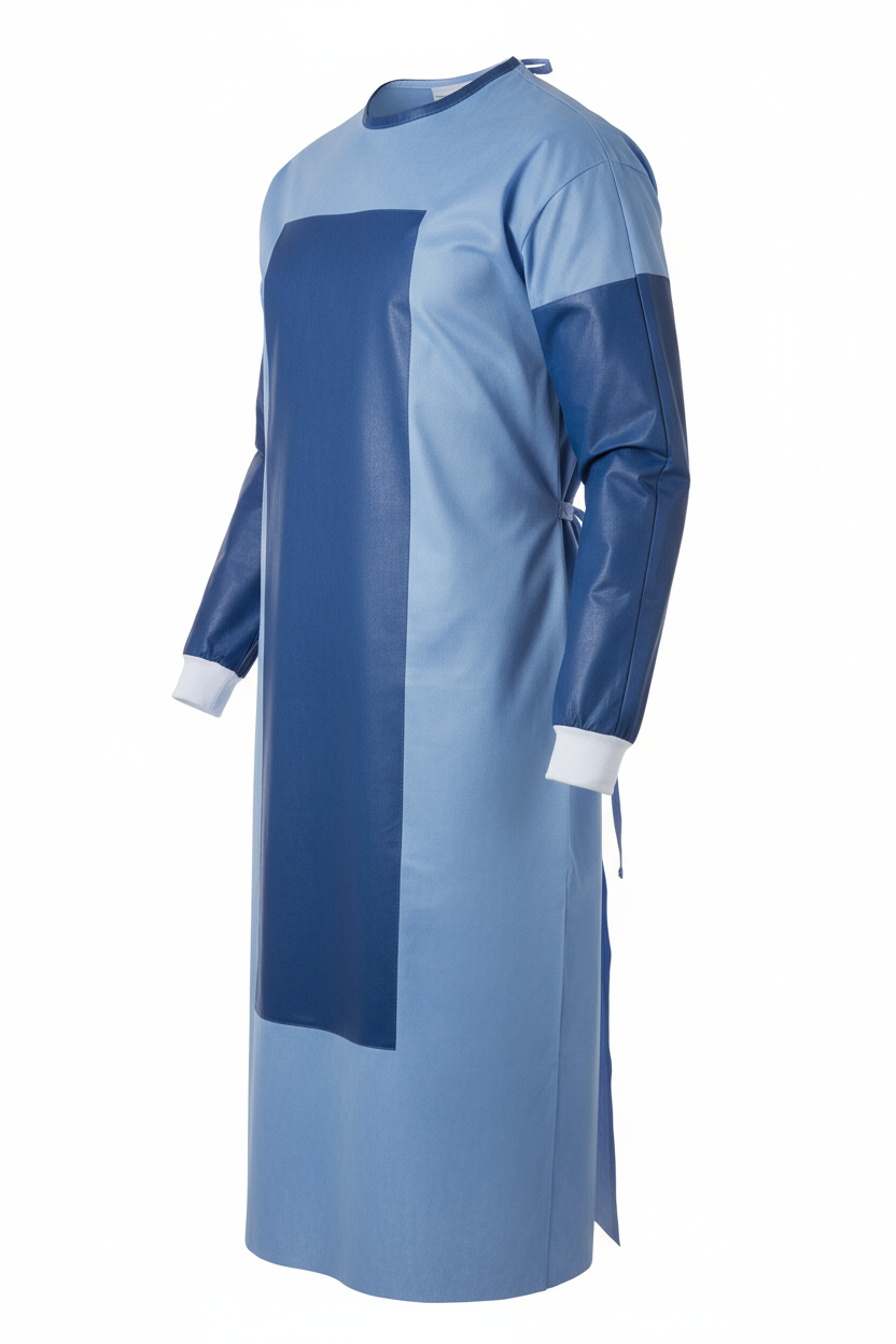 Side angle highlighting reinforced zones