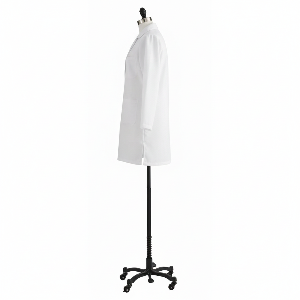 Women's Lab Coat - Side Profile