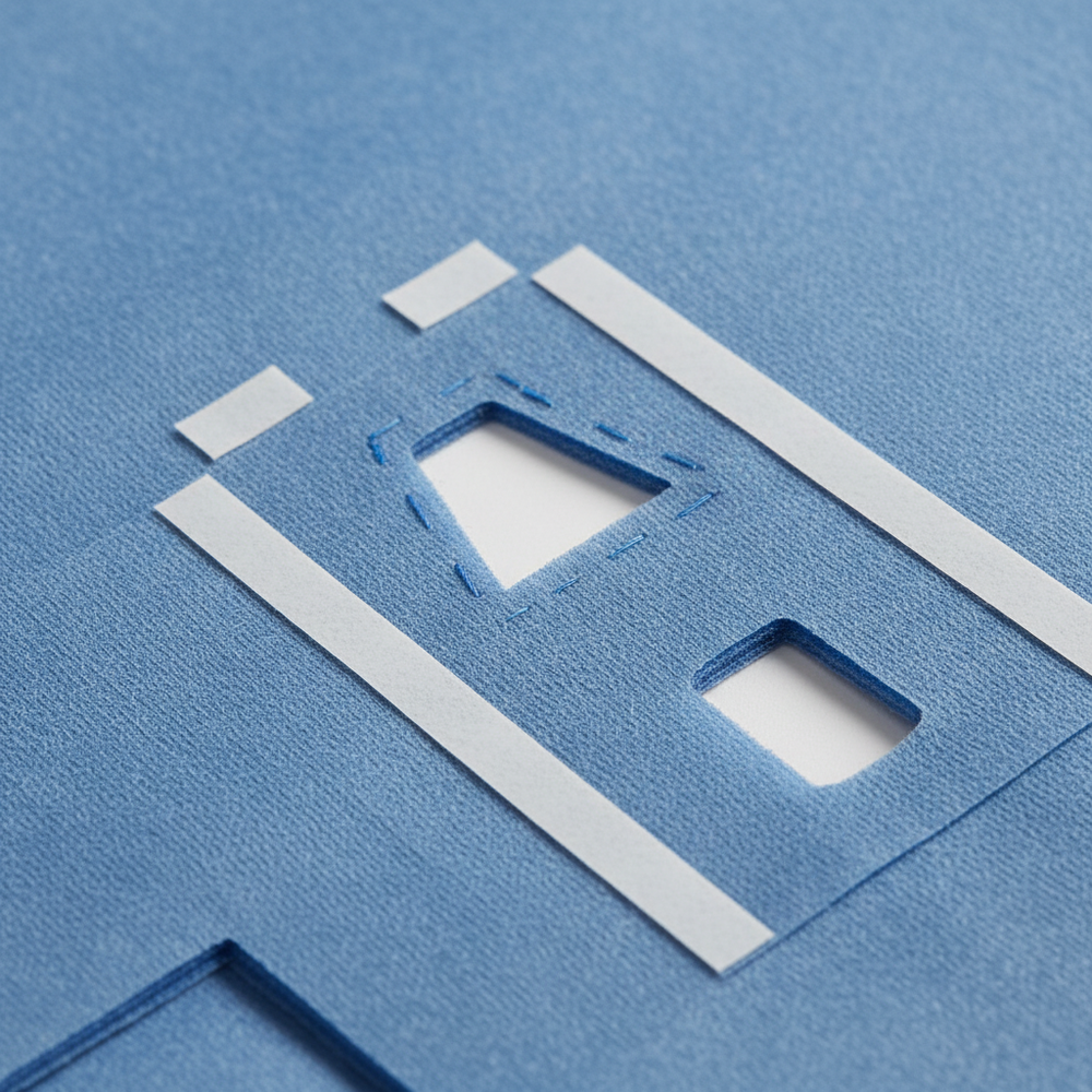 Fenestration Detail Close-up