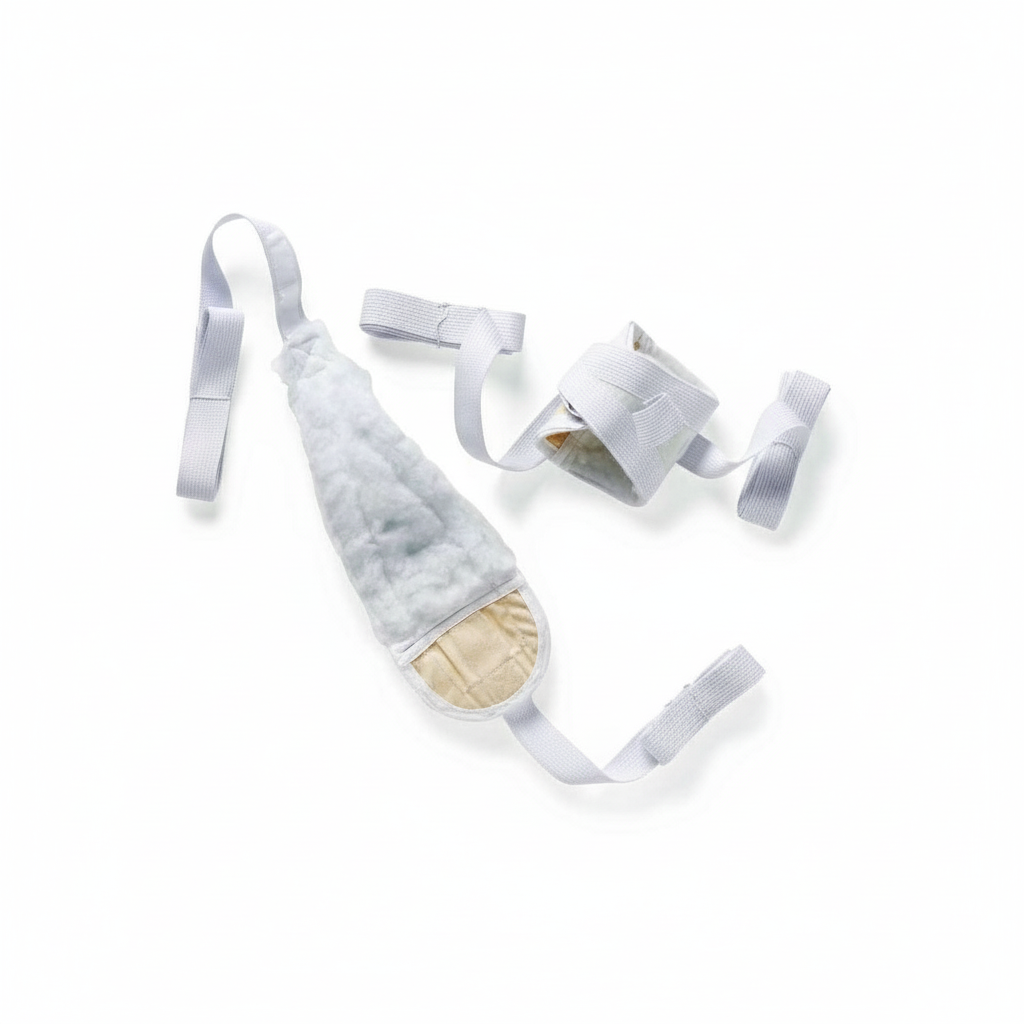 Three-quarter angle showing universal fit design