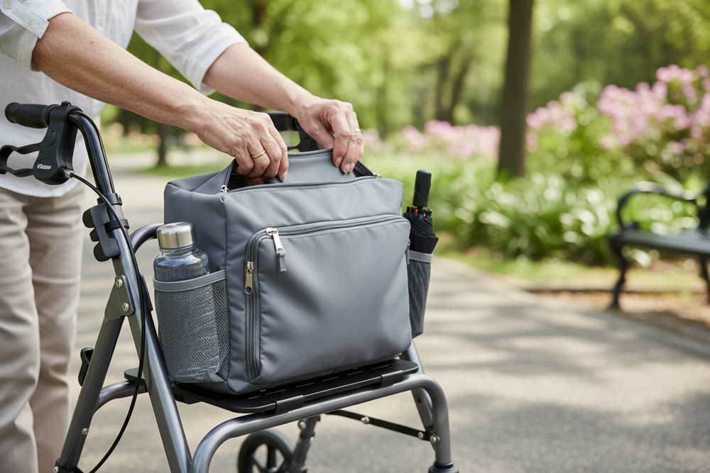 Rollator Front Bag - Lifestyle Shot