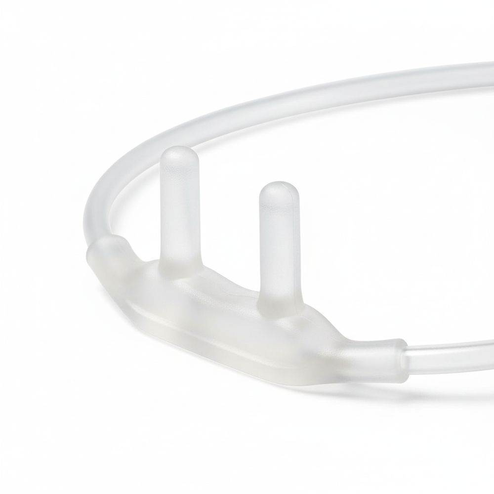 Close-up of Curved Nasal Prongs