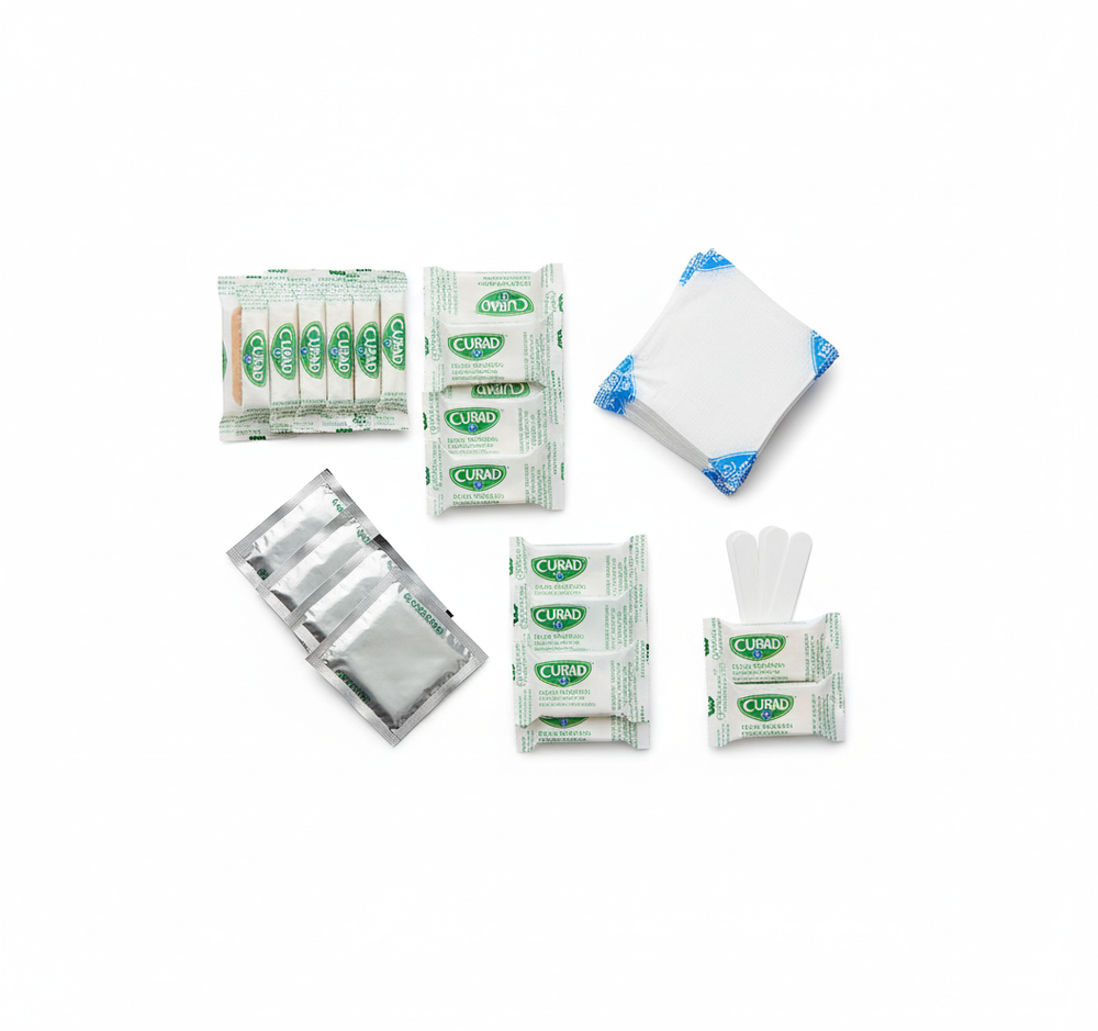CURAD First Aid Kit - Individual Components