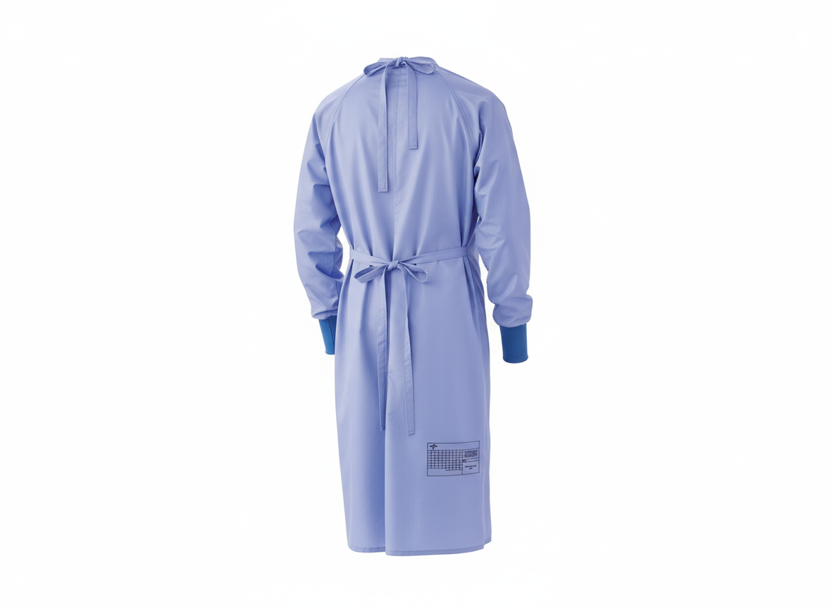 Back view showing closure system