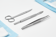 Sterile Debridement Kit - Instrument Detail Close-Up