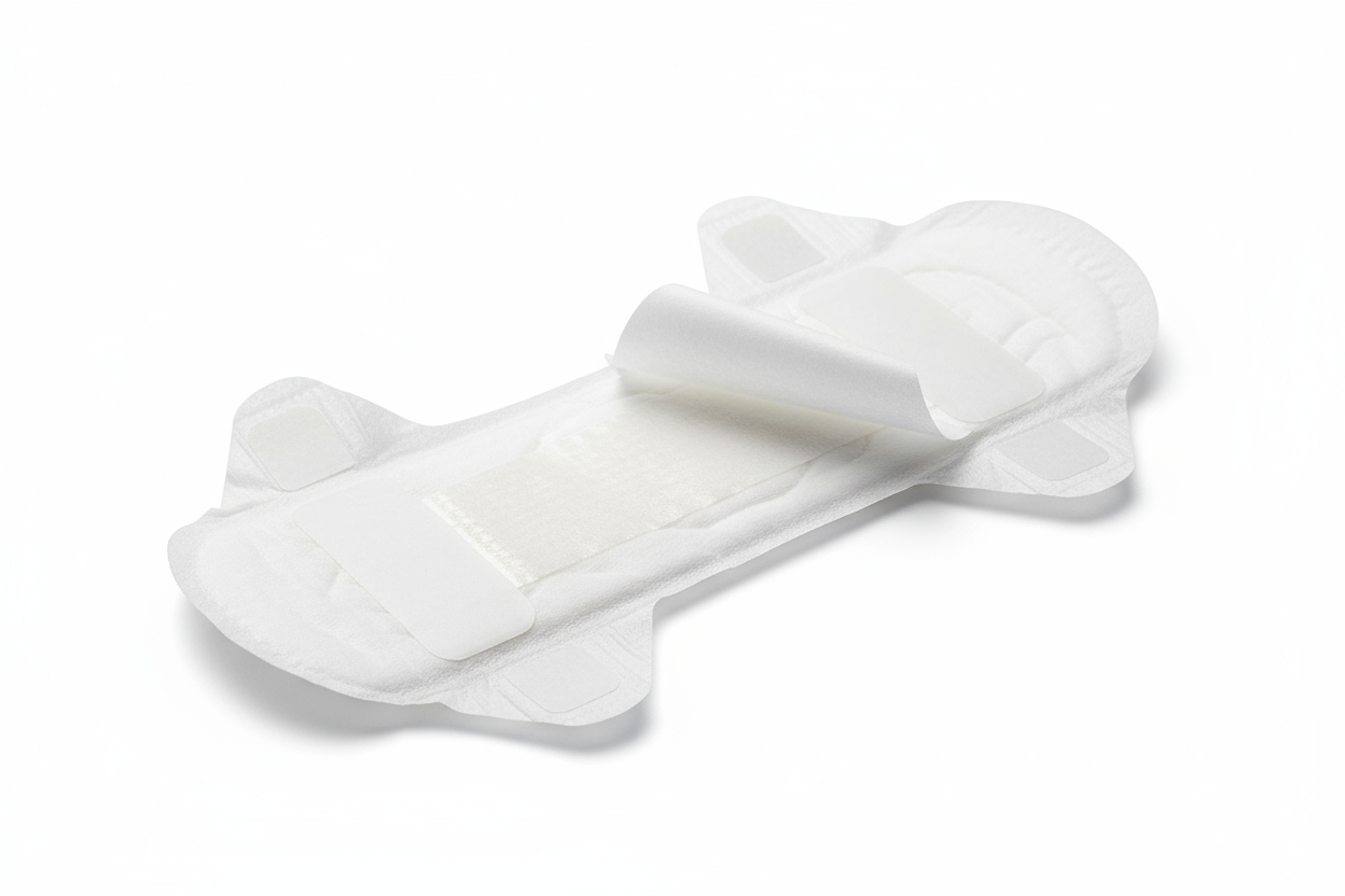 Adhesive backing detail