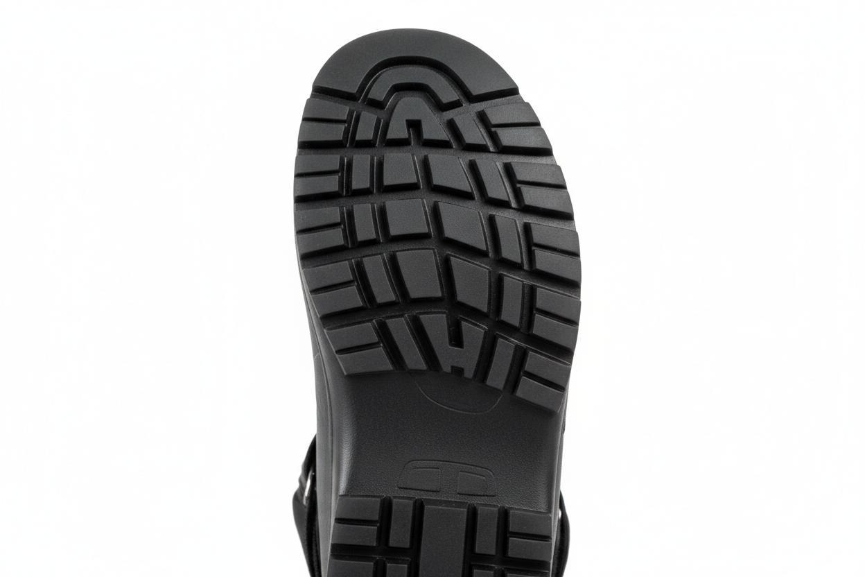 Non-Skid Rocker Bottom Sole