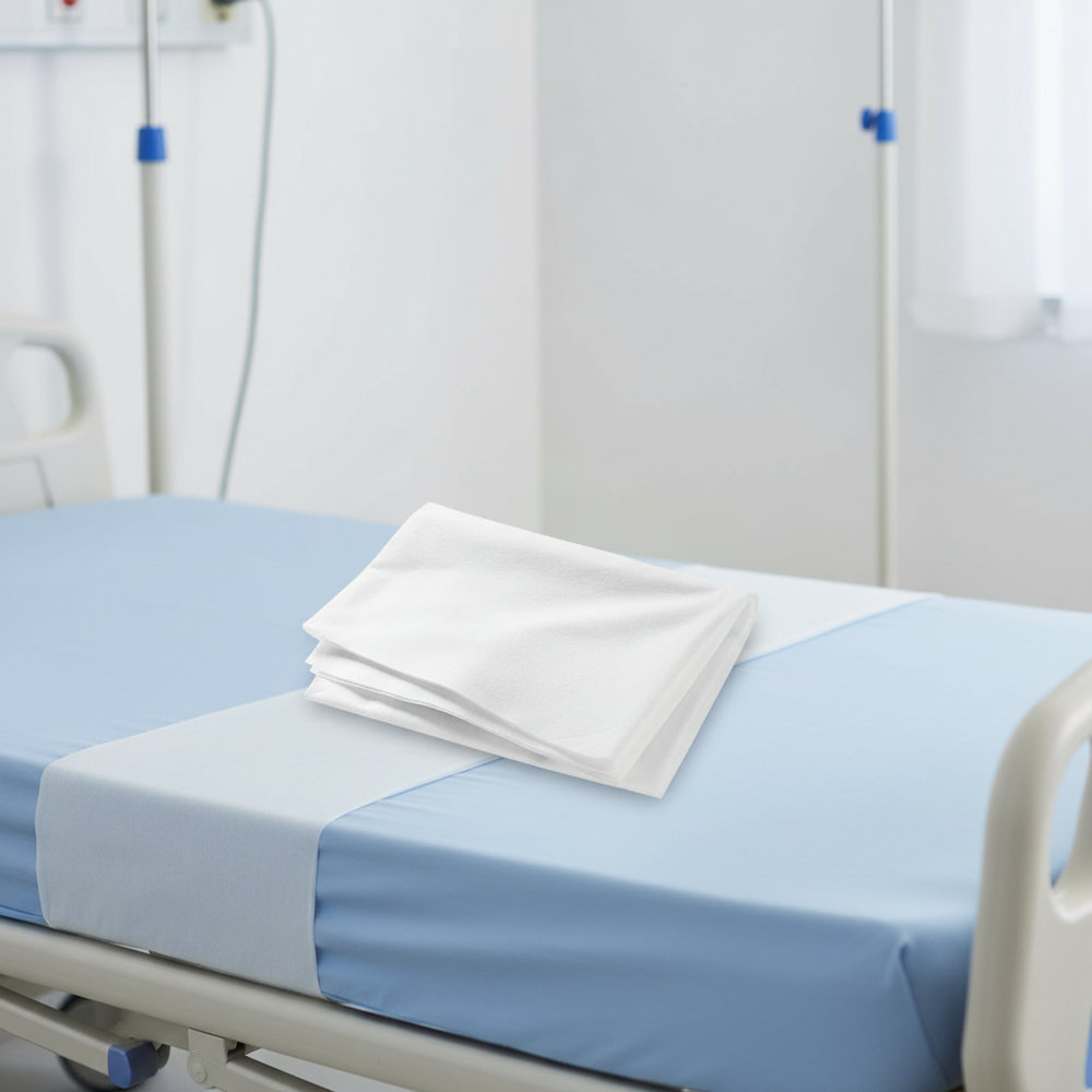 Disposable Draw Sheet - Top View