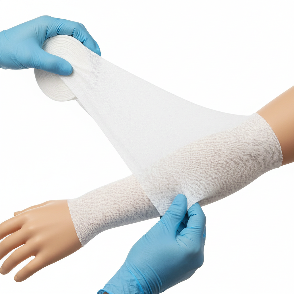 Stockinette application demonstration