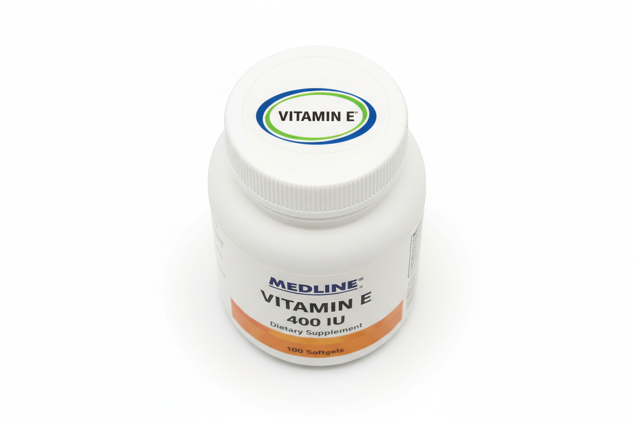 Medline Vitamin E Softgels - Top View