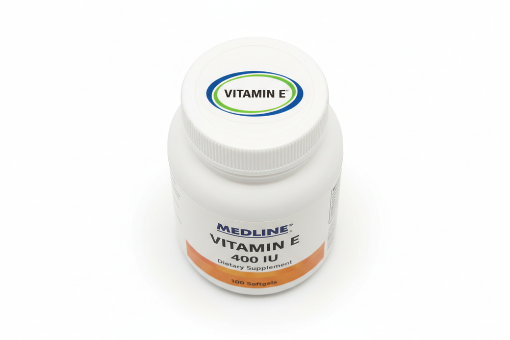 Medline Vitamin E Softgels - Top View