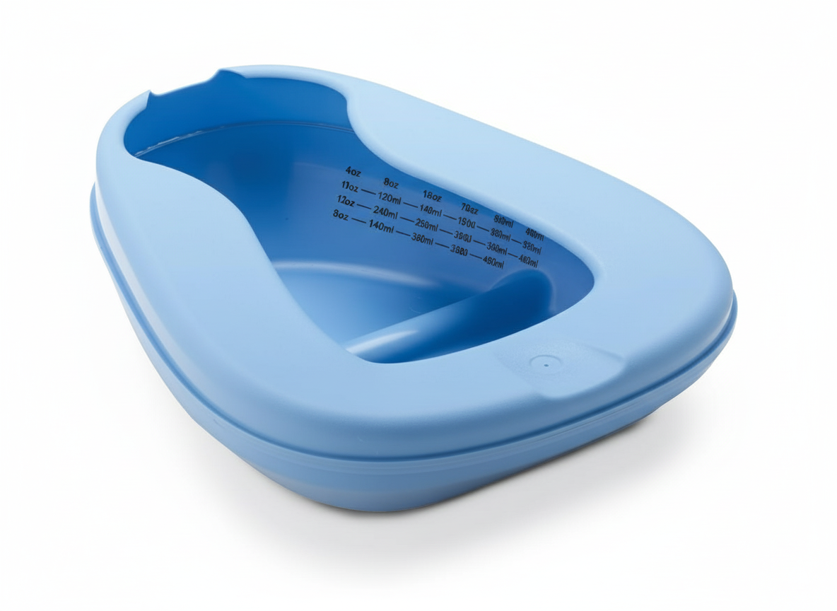 Top-down view displaying measurement markings