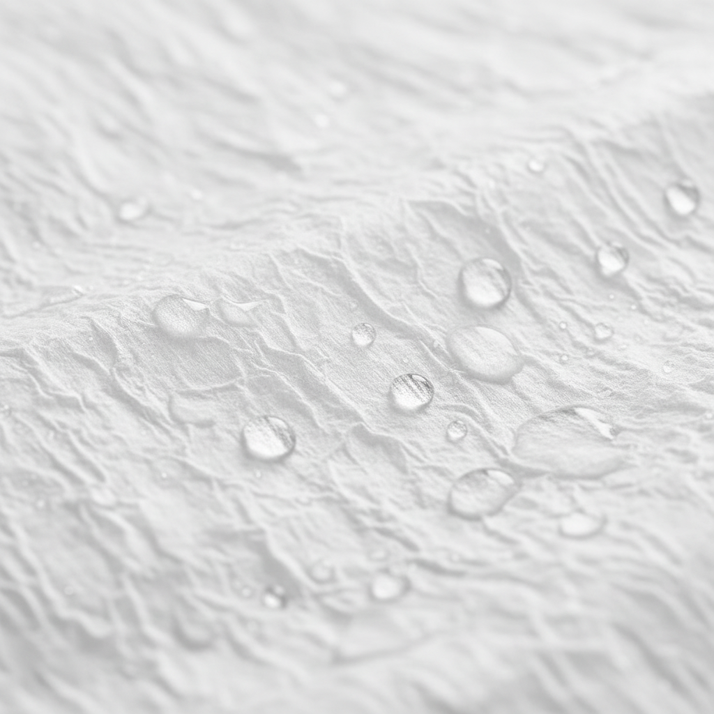 Macro view of crepe texture