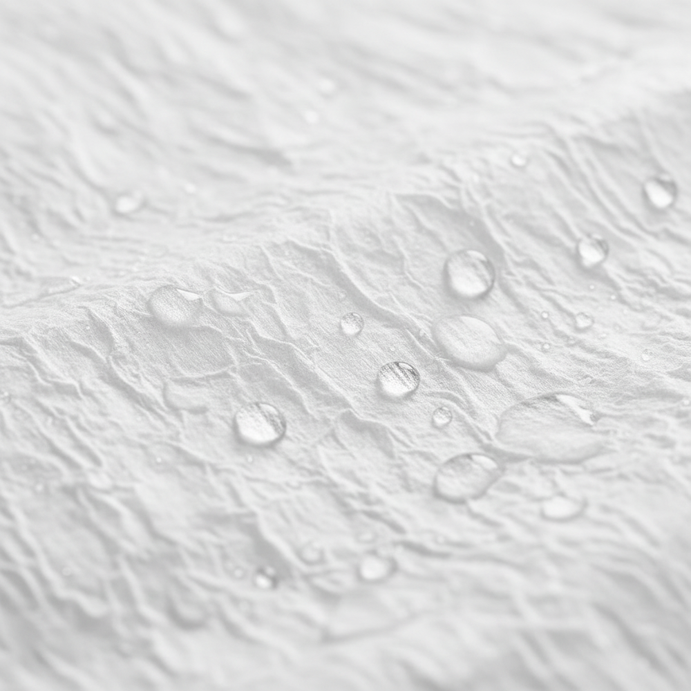 Macro view of crepe texture