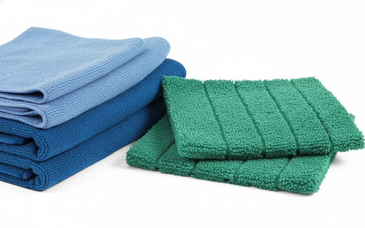 Microfiber texture detail