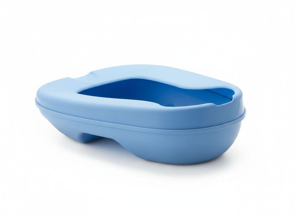 Rear angle showing coccyx groove