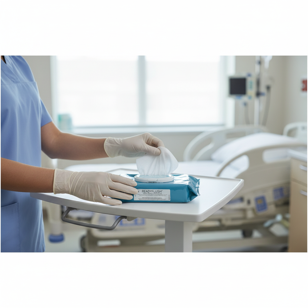 Healthcare setting lifestyle shot