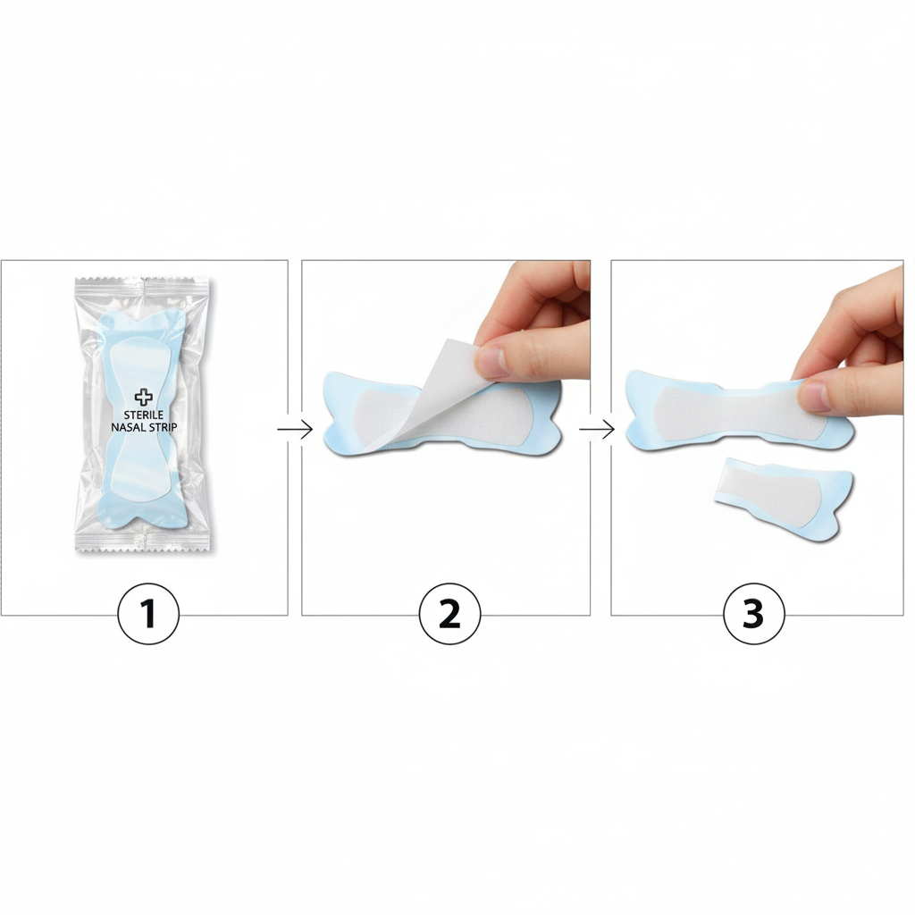 Nasal Strip - Usage Instructions