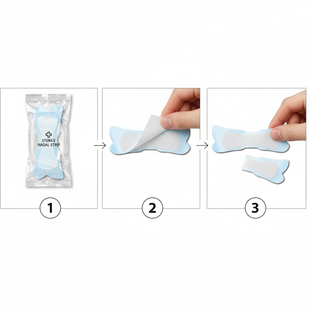 Nasal Strip - Usage Instructions