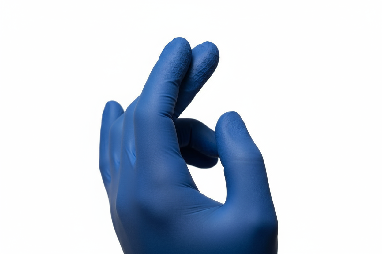 Textured Fingertips Close-Up