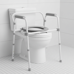 Over-toilet configuration