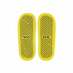 Bottom view showing double-tread anti-slip pattern