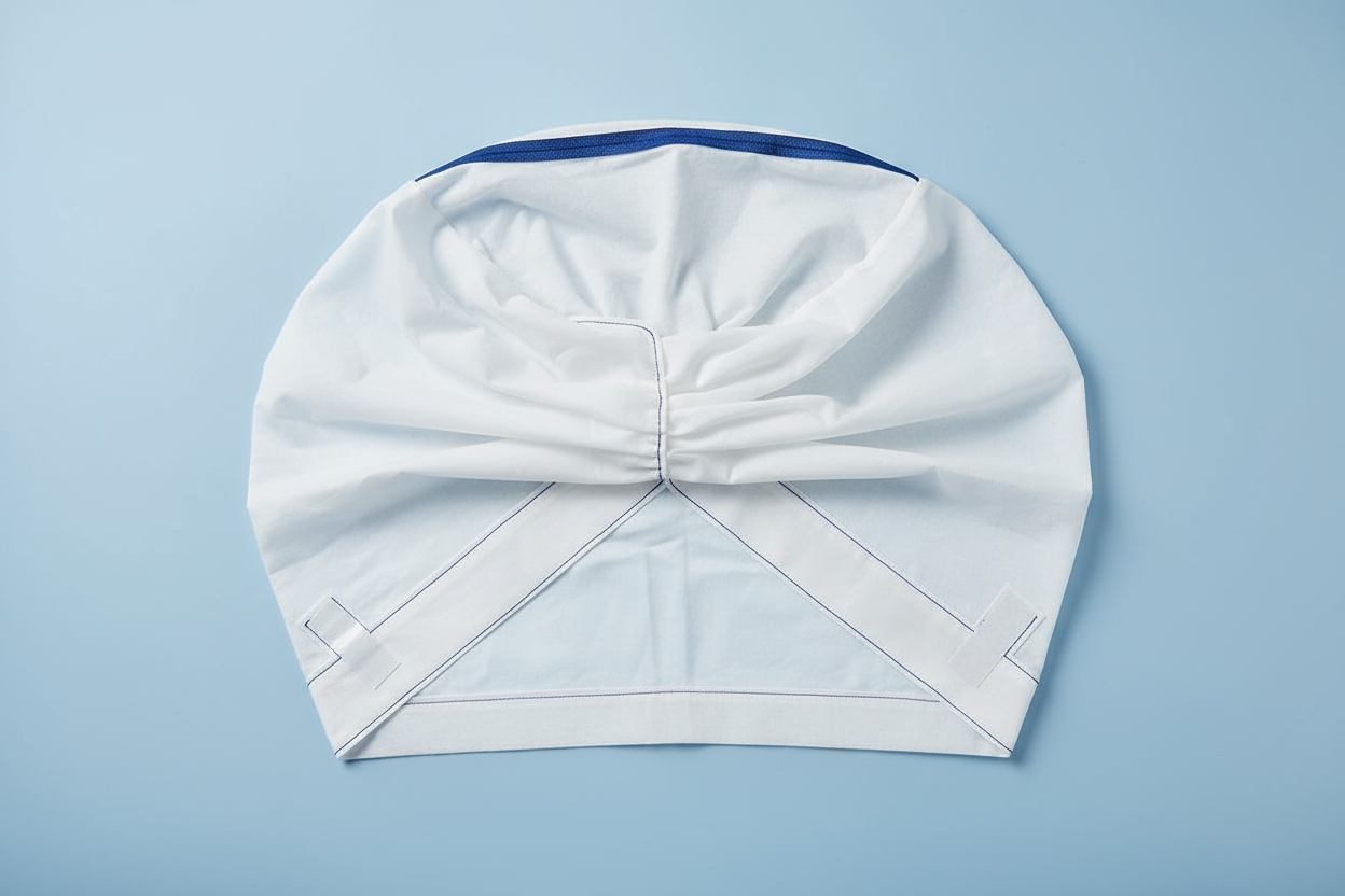 Top-down turban view