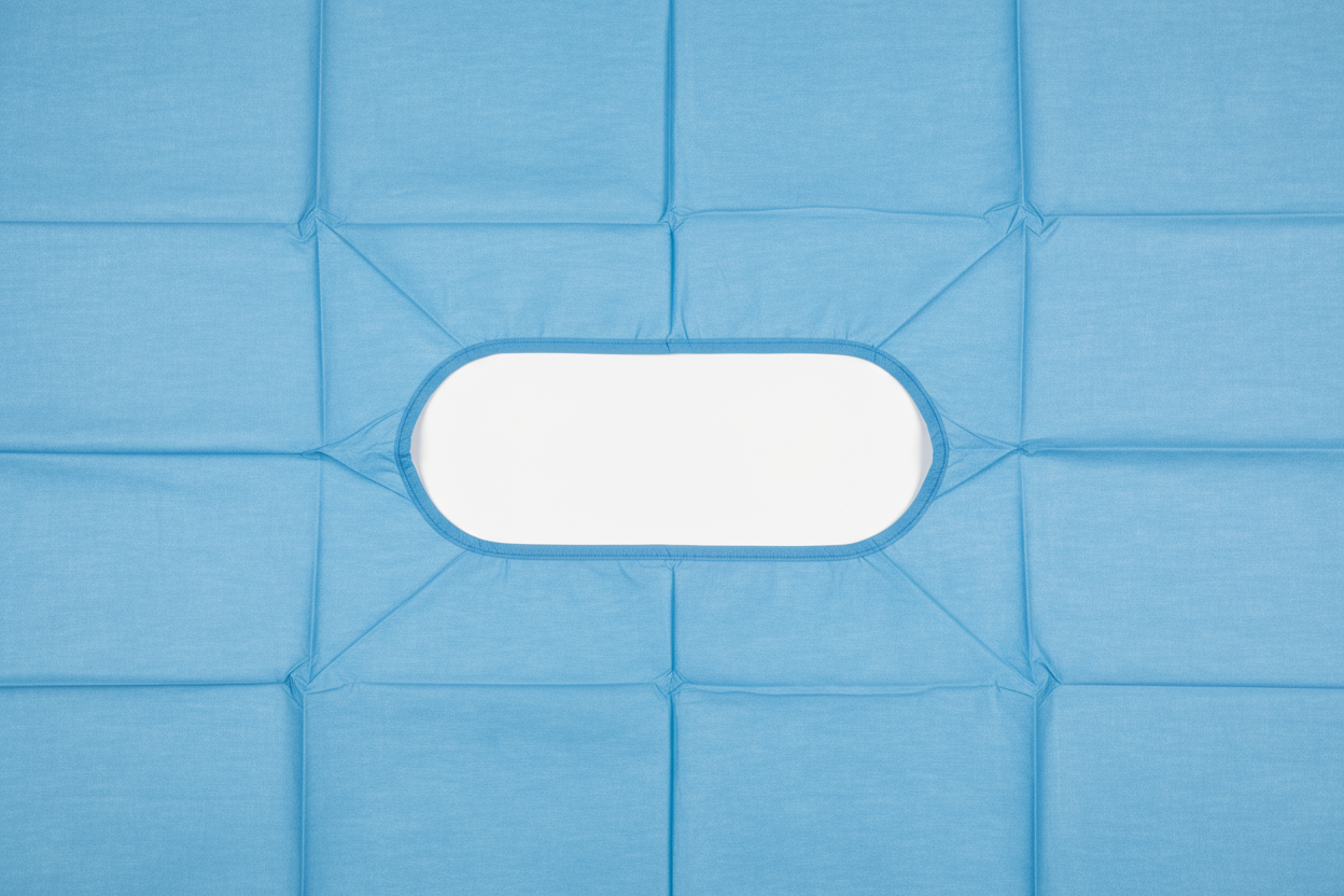 Nephroscopy Surgical Drape - Top View
