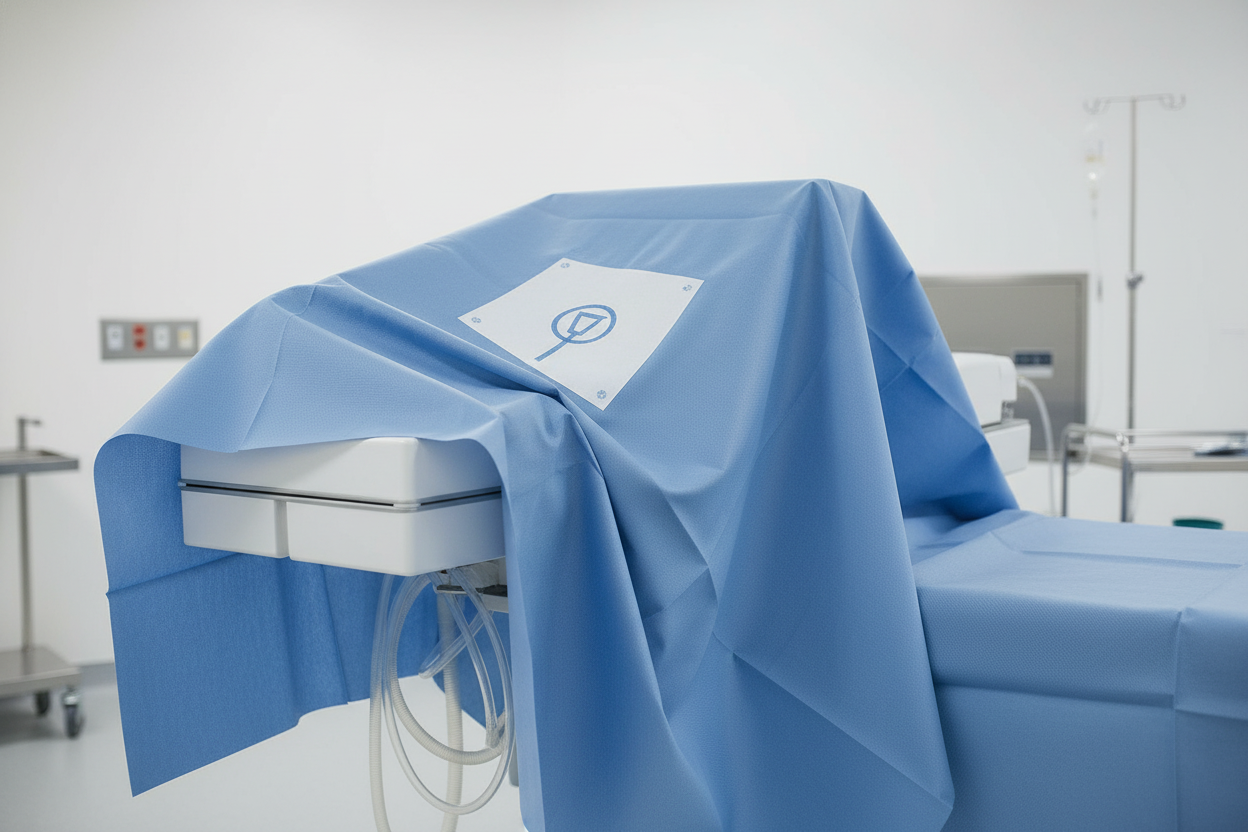 Drape coverage and drapeability demonstration